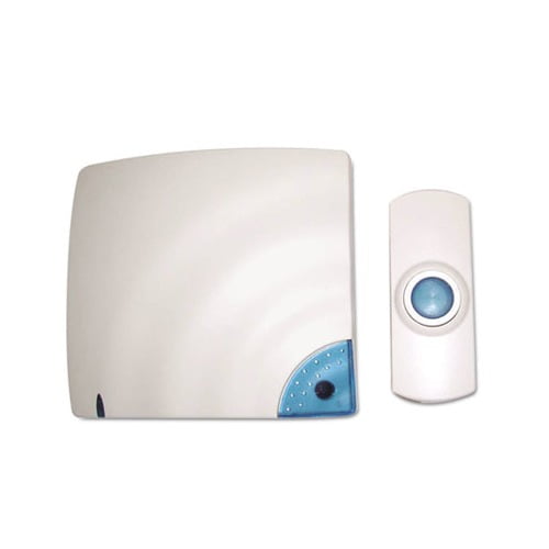 Tatco Doorbell, Operated, 1.38w X 0.75d X 3.5h, Bone