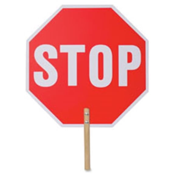 Tatco  Handheld Stop Sign