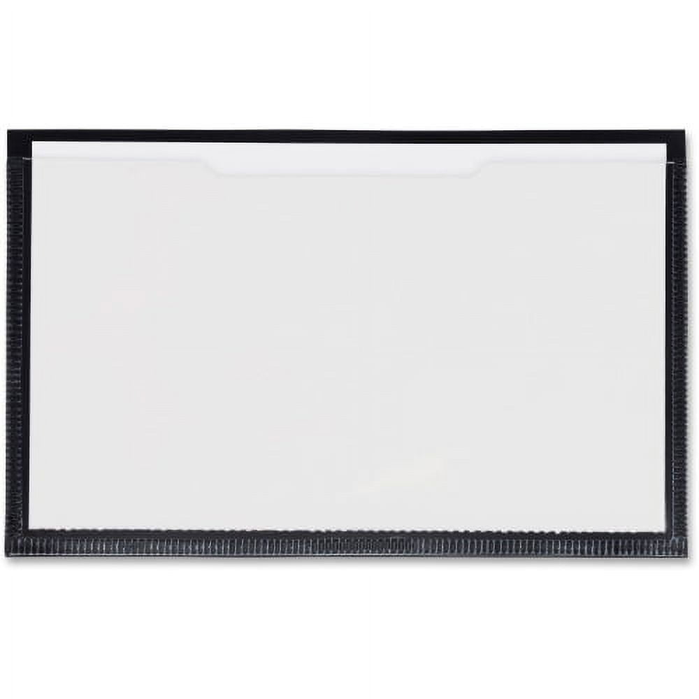 MasterVision Black Magnetic Data Cards - Support 2 MasterVision Black Magnetic Data Cards - Support 2
