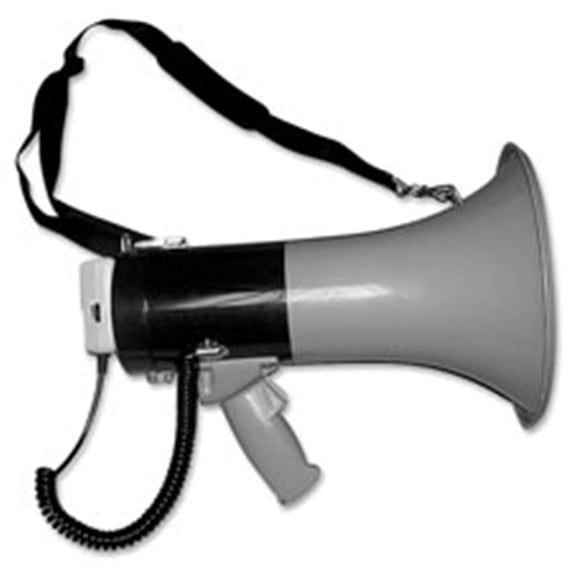 Tatco Megaphone - Gray-Blue