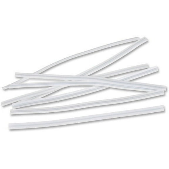 Tatco Reusable Vinyl Twist Ties 6" Length - Vinyl, Metal - 2000 / Pack