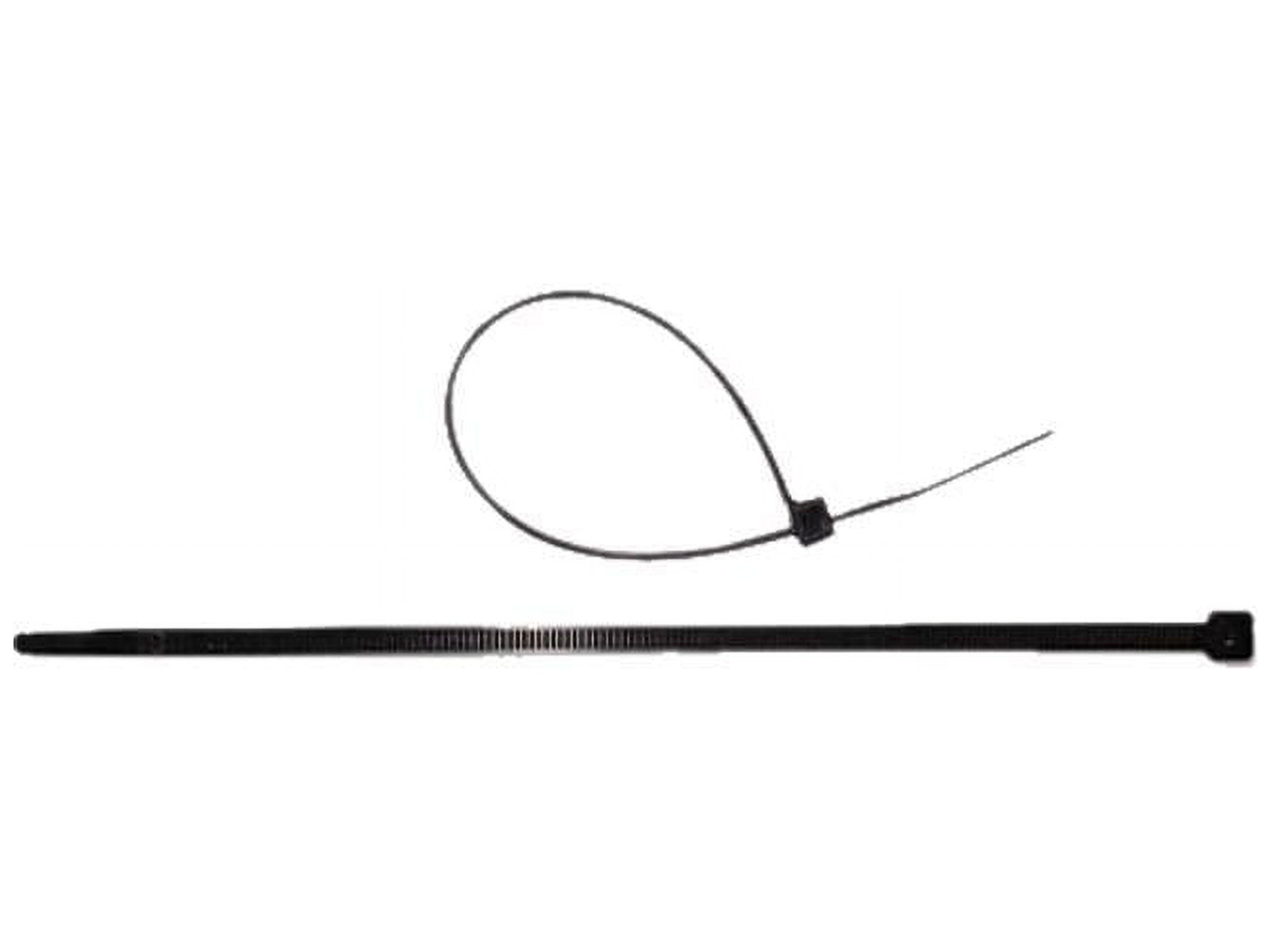 Tatco Tamperproof Cable Ties Cable Tie Black 1000 Pack