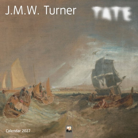 Flame Tree Publishing, Tate J.M.W. Turner 2027 Wall Calendar