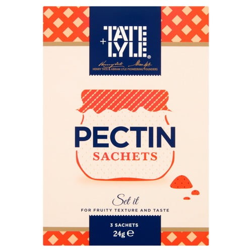 Tate & Lyle 3 Pectin Sachets 24g, British Import (Pack of 2)