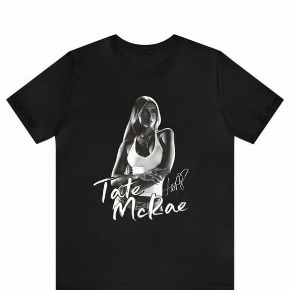 Tate McRae 2025 Concert Shirt, Tate McRae Miss Possessive Tour 2025 Shirt ,Black Color,Size M
