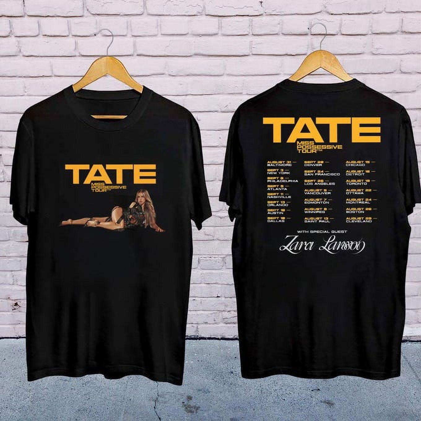 Tate McRae 2025 Concert, Tate McRae Miss Possessive Tour 2025 Shirt