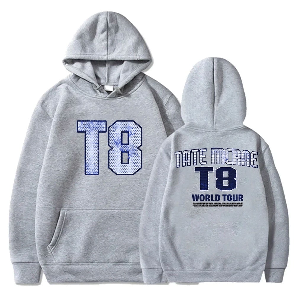 テイトマクレー TATE McRAE T8 ワールドツアー 2024 スウェット Tate McRae Hoodie T8 Logo Print Think Later World Tour Merch