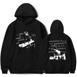Tate McRae Merch Think later World Tour 2024 Hoodies Popular