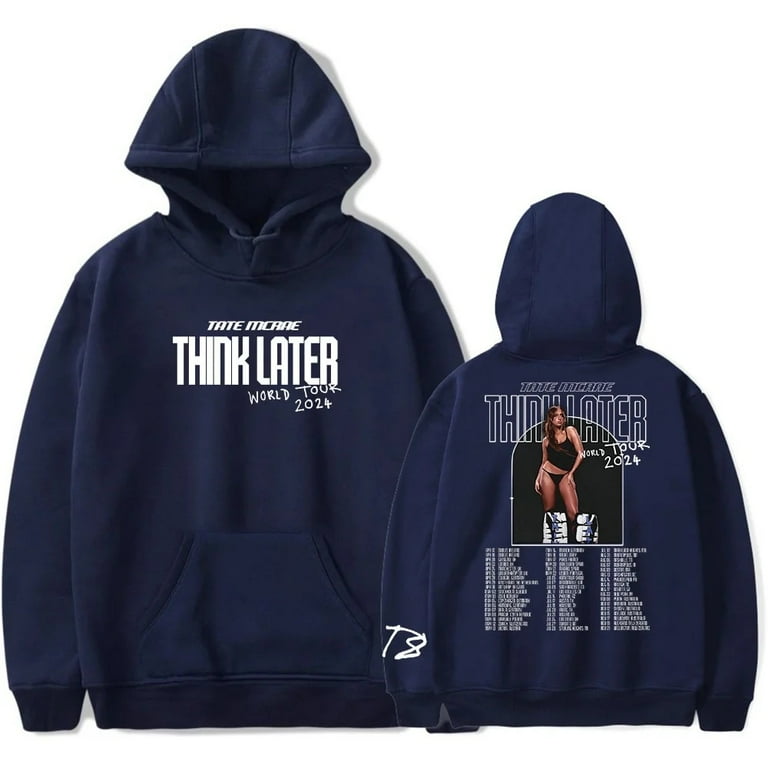 テイトマクレー TATE McRAE T8 ワールドツアー 2024 スウェット Tate McRae Think Later World Tour Crewneck Sweatshirts