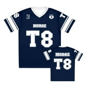 GXHZSDMY Tate McRae Jersey 2025 New Spring/Summer Men And Women Sportswear Football Jersey V-Neck T-Shirt