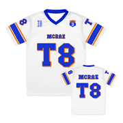 LWISULN Tate McRae Jersey 2025 New Spring/Summer Men‘s and Women‘s Sportswear T8 McRae Football Jersey V-Neck T-Shirt y2k Top
