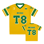 KUNLIN Tate McRae Jersey New Spring/Summer Men‘s and Women‘s Sportswear T8 McRae Football Jersey V-Neck T-Shirt y2k Top Casual Clothes 2025