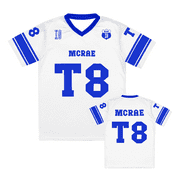 AWILLDRE Tate McRae Jersey 2025 New Summer Men‘s and Women‘s Sportswear T8 McRae Football Jersey V-Neck T-Shirt y2k Top