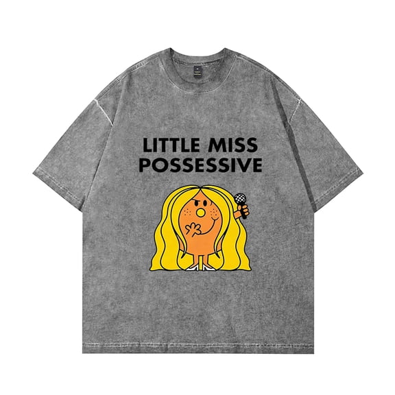 Tate McRae Merch Little Miss Possessive New Logo T-Shirt Women Men Summer Short Sleeve Tshirts Casual Streetwear