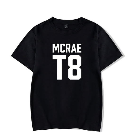 Tate McRae Merch T8 mcrae T Shirt 2025 Think Later World Tour Short Sleeve crewneck tshirt men/women Top