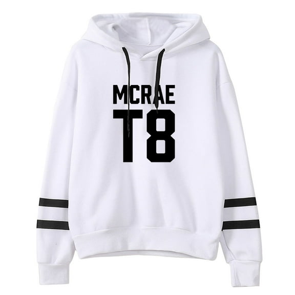 Tate McRae Merch T8 mcrae graphic Hooded Think Later World Tour hooded Pocketless Sweatshirt Men/women Pullover