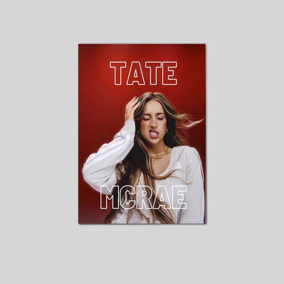 Tate McRae Miss Possessive Tour Concert Wall Art Poster Size 24''x36'' Goldengate