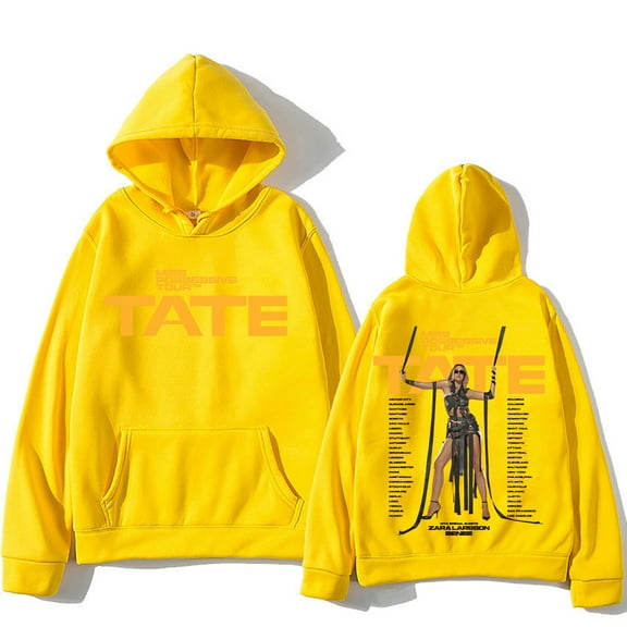 Tate McRae Miss Possessive Tour Hoodies Men Women Fashion Sweatshirts Autumn Winter Trendy Pullovers Y2K Two Sides Casual Hoody