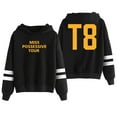 thumbnail image 1 of Tate McRae Miss Possessive Tour T8 Hoodie Pocketless Parallel Bars Sleeve Streetwear Men Women SweatshirtSweatshirts, 1 of 3