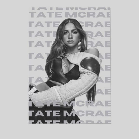 Tate McRae Poster Pop Music Wall Art Album Size 24''x36'' - Postora