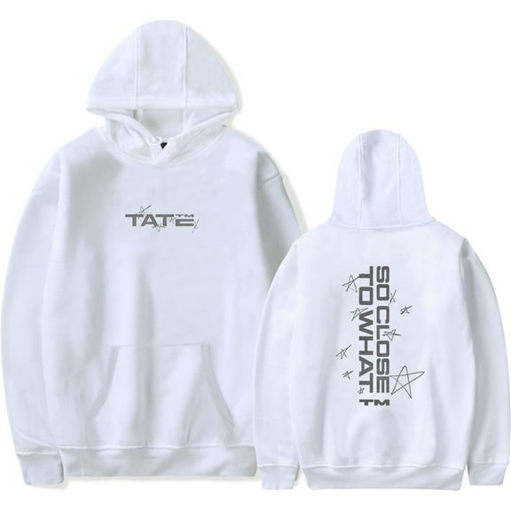 Tate McRae SC2W Stars Merch Hoodie Pockets Drawstring Unisex Hooded Sweatshirt Fashion Clothing