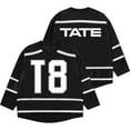 thumbnail image 1 of Tate McRae So Close To What Jersey Merch Unisex Fashion V-neck Long Sleeve Tee, 1 of 2