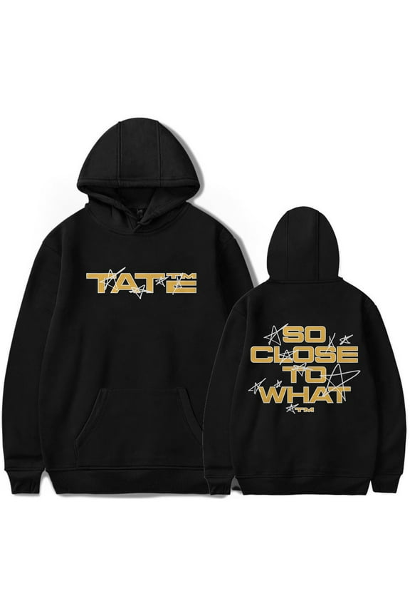 Tate McRae Stars Merch Hoodie Pockets Drawstring Unisex Hooded Sweatshirt Fashion Clothing