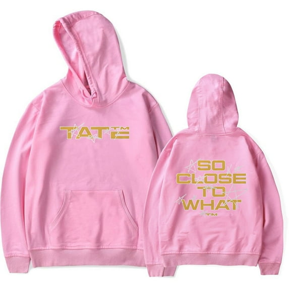 Tate McRae Stars Merch Hoodie Pockets Drawstring Unisex Hooded Sweatshirt Fashion Clothing