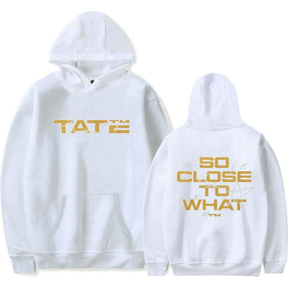 Tate McRae Stars Merch Hoodie Pockets Drawstring Unisex Hooded Sweatshirt Fashion Clothing