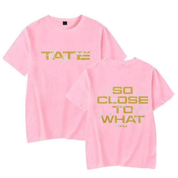 Tate McRae Stars Merch Short Sleeve T-shirt Unisex Fashion Crew Neck Top