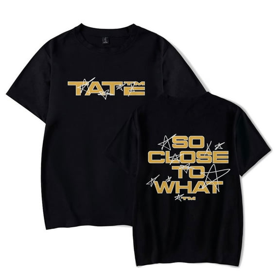 Tate McRae Stars Merch Short Sleeve T-shirt Unisex Fashion Crew Neck Top