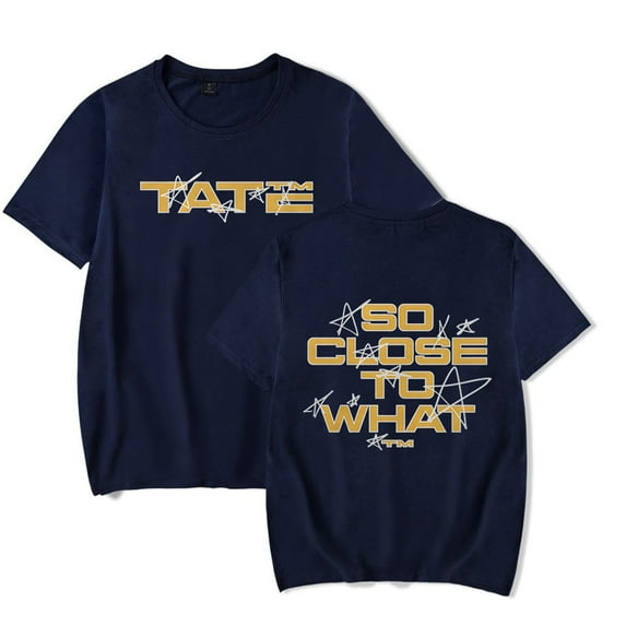 Tate McRae Stars Merch Short Sleeve T-shirt Unisex Fashion Crew Neck Top