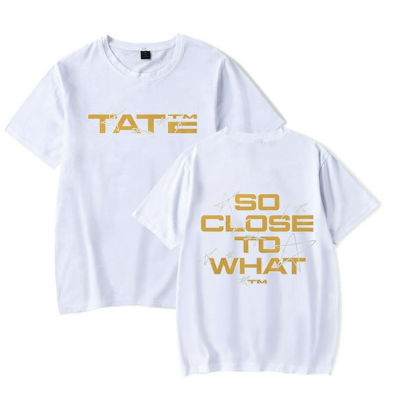 Tate McRae Stars Merch Short Sleeve T-shirt Unisex Fashion Crew Neck Top