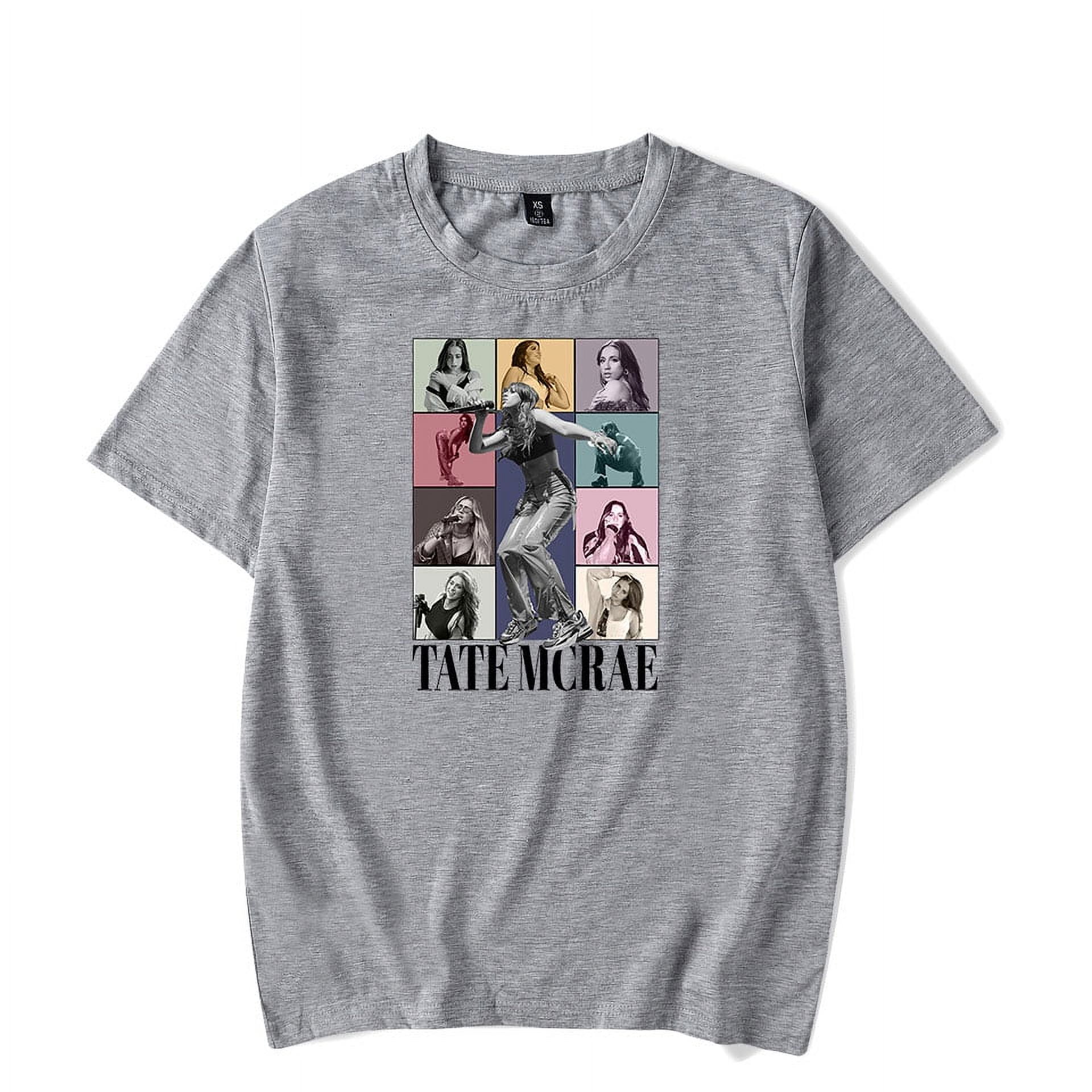 Tate McRae Tシャツ Tate McRae T-Shirt World Tour 2024 Merch Fans Cosplay Summer