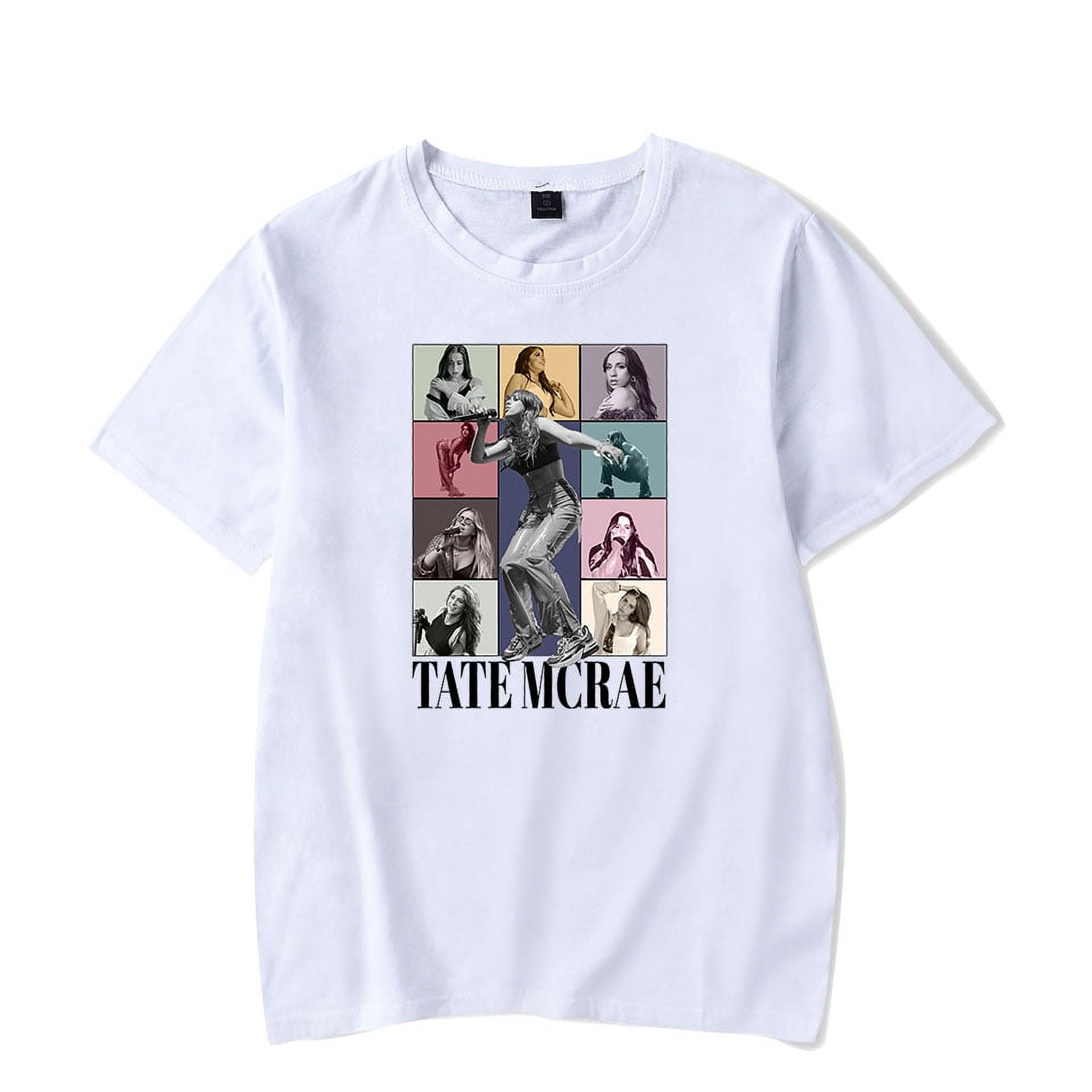 Tate McRae T-Shirt World Tour 2024 Merch Fans Cosplay Summer Tate McRae T-Shirt World Tour 2024 Merch Fans Cosplay Summer