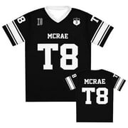 FABTAILZ Tate McRae T8 Jersey T-shirt V-Neck Short Sleeve Sportwear Tee Men Women Streetwear Tops