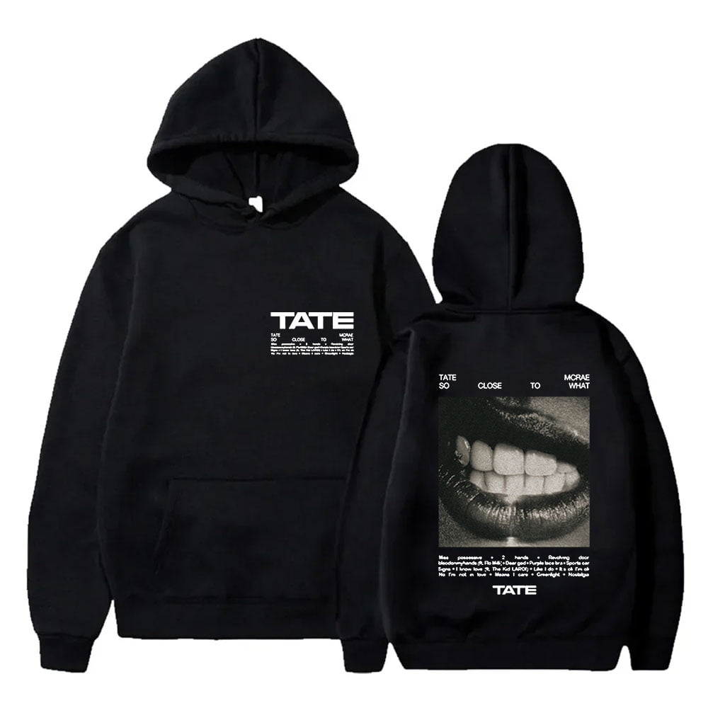 Tate McRae T8 Lips Hoodies Miss Possessive Tour 2025 Merch Cosplay