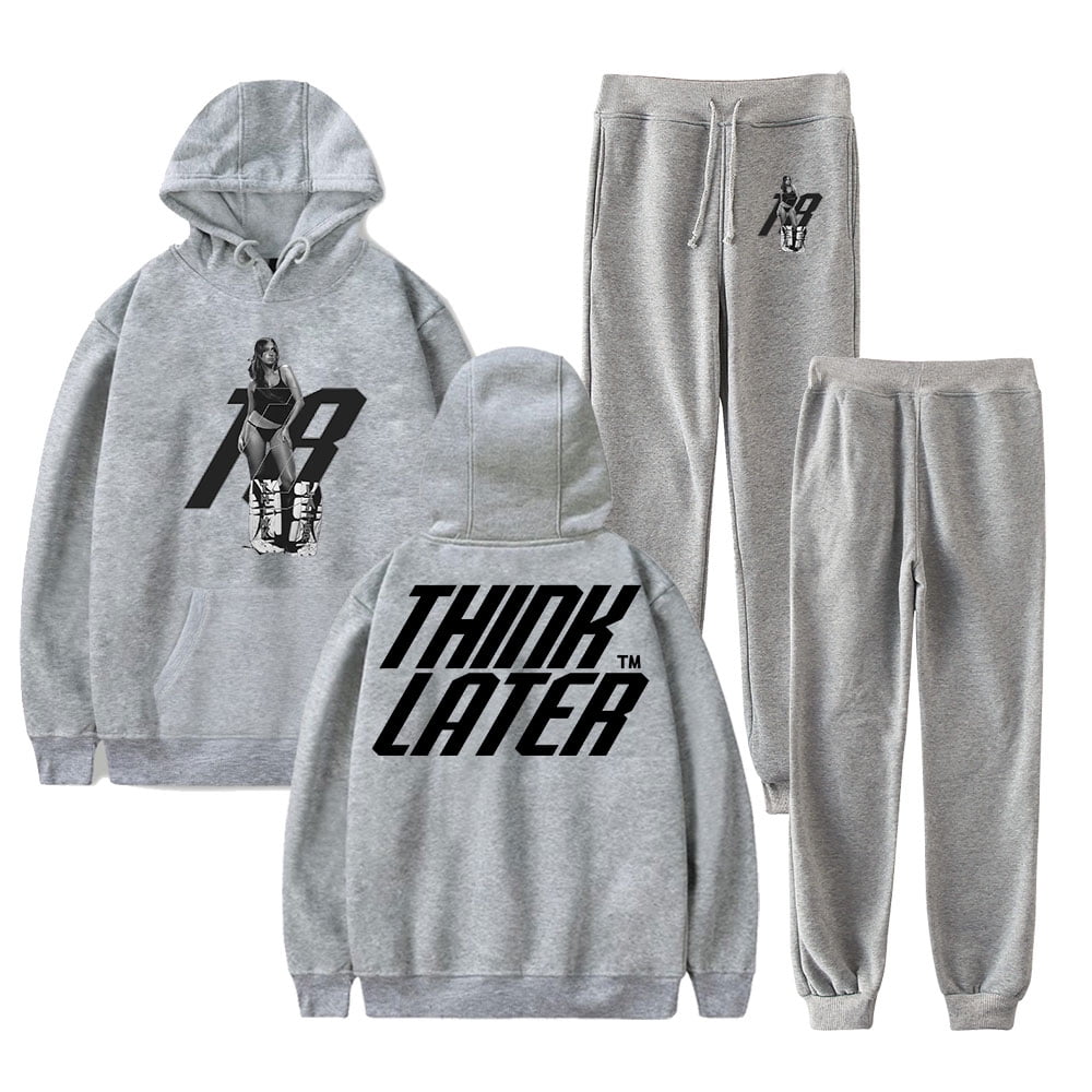 Tate McRae THINK LATER Merch Hoodie & Pant Sets Unisex Two Pieces Suit ...