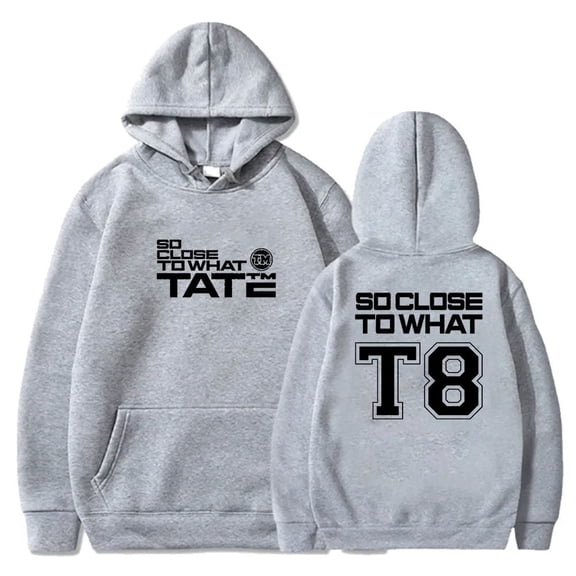 Tate McRae "Tan Cerca de Qué" Tour Limited Merch Hoodie - Unisex Dreamy Pop Long Sleeve, High Street Drawstring Pocket Sweatshirt