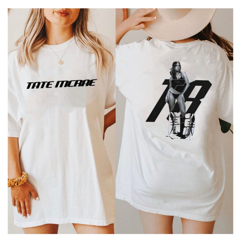 Tate McRae The Think Later World Tour 2024 Tour T Shirt, Tate McRae