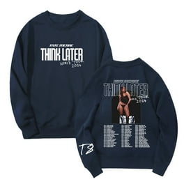 テイトマクレー TATE McRAE T8 ワールドツアー 2024 スウェット Tate McRae T8 World Tour Hoodies Think Later Logo Merch