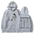 thumbnail image 1 of Tate McRae "Think Later World Tour" New Logo Merch Unisex Casual Fleece Lined Pullover Hoodie, 1 of 6