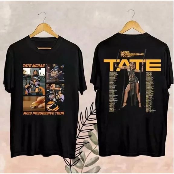 Tate McRae Tour 2025 Fan Shirt, Tate McRae Miss Possessive World Tour 2025 Shirt