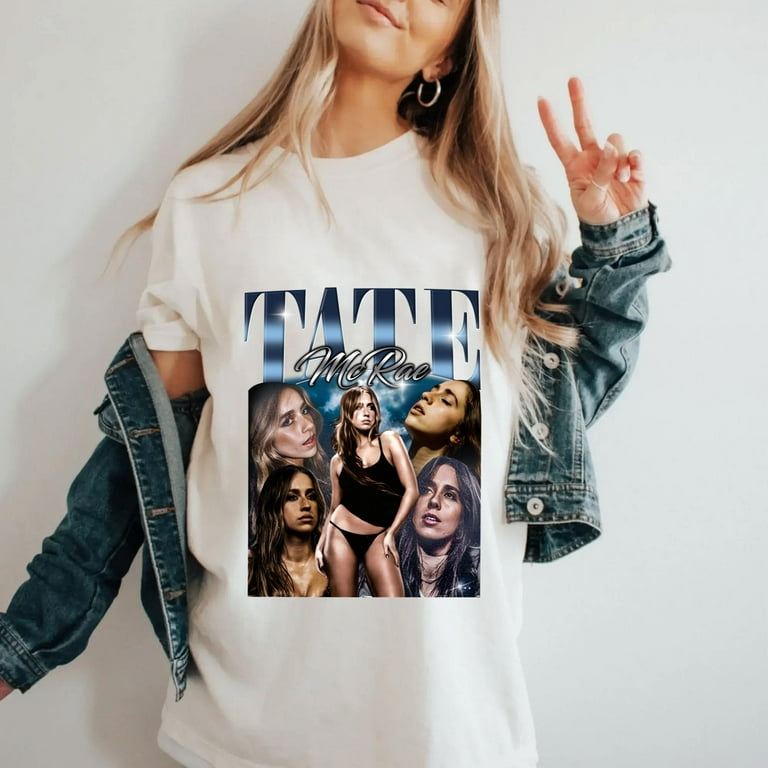 Tate McRae Vintage T-Shirt - Walmart.com
