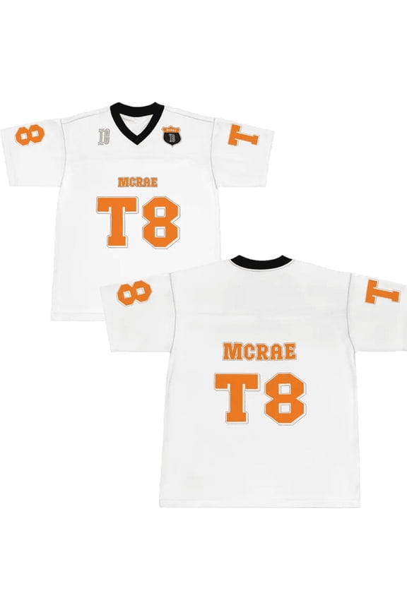 Tate Mcrae 2026 Miss Possessive Tour Unisex Crew Neck Short Sleeve T-Shirt, Hip Hop Casual Soccer Jersey Style Top for Men Women