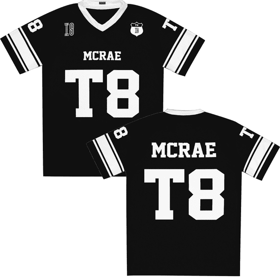 Tate Mcrae 2026 Miss Possessive Tour Unisex Crew Neck Short Sleeve T-Shirt, Hip Hop Casual Soccer Jersey Style Top for Men Women