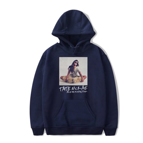Tate Mcrae Hoodie Pullover Oversized Hoodie Are We Flying Streetwear Sweatshirt