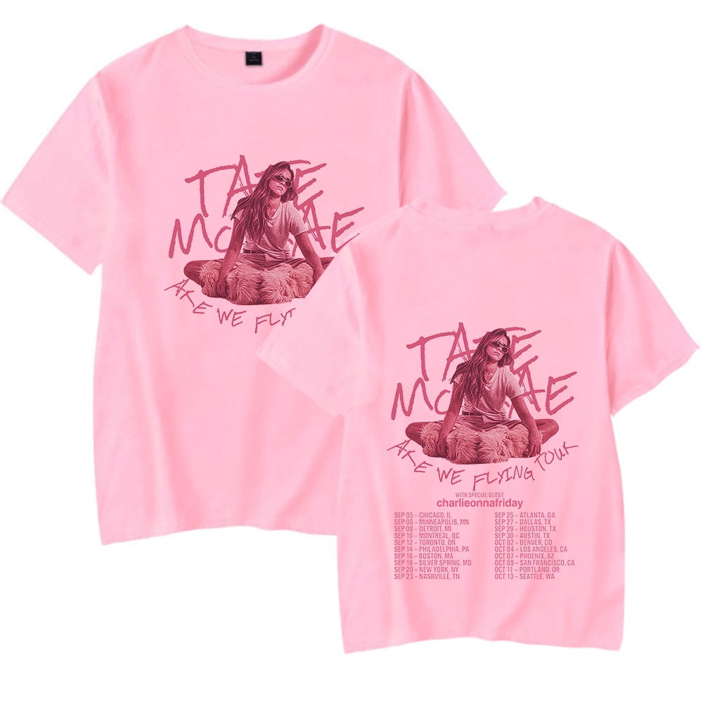 Tate Mcrae Merch Are We Flying Concert Merch Tshirt Short