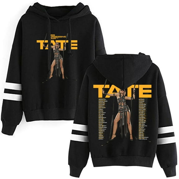 Tate Mcrae Miss Possessive Tour Pullover Hoodie Unisex Hooded Sweatshirt Casual Streetwear Clothes