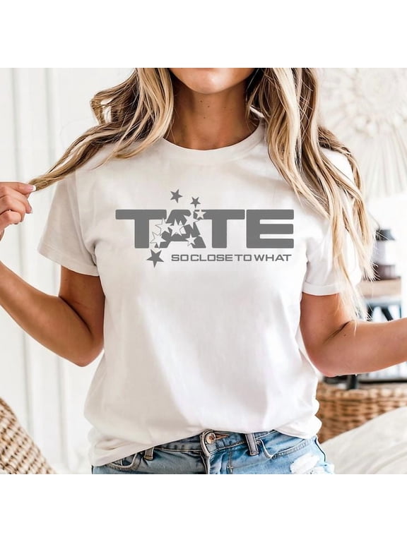 Tate Mcrae SC2W So Close To What Photo Pose Tshirt Unisex, Sizes S-5XL - Gategoo